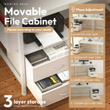 Dowinx L Shaped Desk with Pegboard and Drawers, Reversible 67” Gaming Desk with RGB Light and Power Outlet, Computer Corner Desk with Storage and Hutch for Game Office Home, White Dowinx