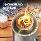 BALI OUTDOORS Tabletop Fire Pit Small Table Top Firepit Outdoor Smokeless Firepit Patio BALI OUTDOORS