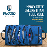 Rugged Tools Titan Deluxe Tool Roll Rugged Tools