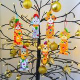 Winlyn 24 Sets Kids Crafts Kits DIY Dog Bookmark Ornaments Decorations Art Set Pet Arts Crafts Foam Stickers for Summer Camping Party Favors Reading Rewards Art Project Classroom Birthday Activities Winlyn