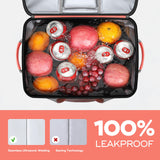 Maelstrom Collapsible Soft Sided Cooler - 55 Can Ice Chest, Leakproof Camping & Travel Cooler for Grocery Shopping & Beach Maelstrom