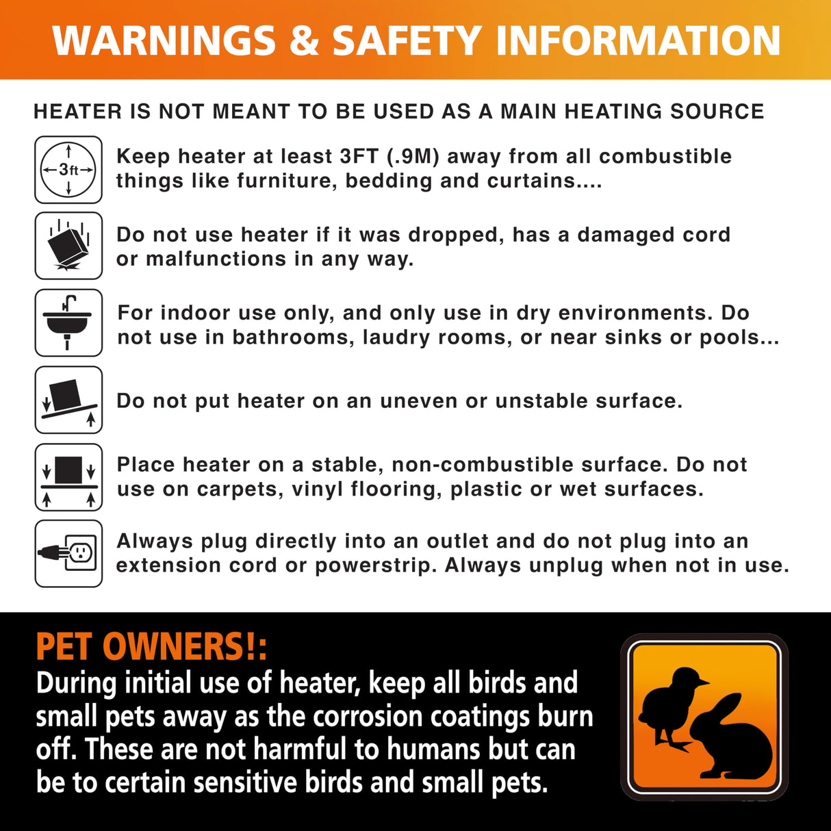 Comfort Zone Ceiling Mounted Space Heater, 90 Degree Adjustable Tilt, Dual Quartz, Radiant, Electric, Safety Grille, Overheat Protection, Hardware Included, Ideal for Workshop, Garage, 1,500W, CZQTV5M Comfort Zone