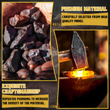 Dream Reach Throwing Hatchets 2 Pack, Professional 16" Throwing Tomahawk Axe Throwing Game for Backyard, Hand Forged Viking Throwing Axe Set for Adults for Competition and Recreation Dream Reach