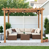 8 PCS 45-Degree Angle Pergola Bracket, Angle Support Bracket Pergola Brace, for 2''x4'' Lumber, Heavy Duty Connector Brace with Drainage Holes, for Gazebo Patios Pergolas Yards Sheds Riyhch