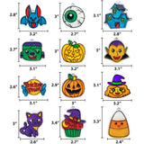 Made By Me Create Your Own Halloween Window Art by Horizon Group USA, Make 20 Projects, Includes Suncatcher Frames & Window Clings, Glow-in-The-Dark Paint, Paint Tubes, Suction Cups & Cording,Multi Made By Me