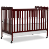 Dream On Me Carson Classic 3-In-1 Convertible Crib In Espresso, Made Of Sustainable Pinewood, Non-Toxic Finish, Comes With Locking Wheels, Wooden Nursery Furniture Dream On Me