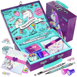 Pretty Me Unicorn Stationery Set for Kids - Birthday Gifts for Girls Ages 6, 7, 8, 9, 10 to 12 Year Old Age - Stationary Letter Writing Art Kit - Best Girl Birthday Gift - Preteen Craft Toys, Presents Pretty Me