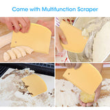 Unicook Pizza Stone, Heavy Duty Cordierite Pizza Pan for Oven and Grill, Thermal Shock Resistant Baking Stone for Bread, 15 X 12 Inch Rectangular, 6.6 lbs Unicook