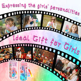 7july Decorate Your Own Water Bottle Kits for Girls Age 4-6-8-10 (Stainless Steel),Mermaid Themed Painting Crafts,Fun Arts and Crafts Gifts Toys for Girls Birthday Christmas 7july