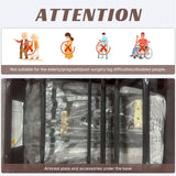 HOMYEDAMIC Recliner Chair Rocker Modern Ergonomic Lounge 360 Degree Swivel Single Sofa Seat Living Room Lounge Recliners (Americana, Grey - Chenille) HOMYEDAMIC