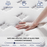 Full Size Mattress [Upgraded Strengthen] 12 Inch Firm Full Mattress in a Box, Hybrid Mattresses With Gel Memory Foam & Independent Pocket Springs, Release Stress, Strong Edge Support,365-Night Trial EEN EEN SLEEP