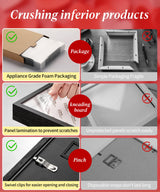 MUXIUNT 8x10 Shadow Box Picture Frame Display Case with Soft Linen Back and Thickened Panel,Black Deep Shadow Memory Box Frame 8x10 for Flower Baby Pet Wedding Photo Craft Memorial Gift MUXIUNT