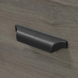 South Shore Versa Computer Desk with Hutch, Gray Maple South Shore