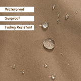 Moccha 7x4.4ft Grill Gazebo, Outdoor BBQ Gazebo with Storage Shelf, Hanging Hooks, Beer Opening Setting, Heavy-Duty Metal Frame, Grill Canopy Tent Sunshade Awning for Backyard, Patio, Garden, Brown LDAILY