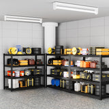 cynnda 4-Tier 60" W X 24" D X 60" H Garage Shelves 2500LBS Heavy Duty Shelving Adjustable Basement Storage Garage Shelf Metal Storage Rack Units Industrial Shelving cynnda