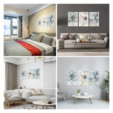 AIONCDER Acoustic Wall Art Acoustic Panels, 16x12 Inches Self Adhesive Sound Proofing Padding, 3 Piece Acoustical Soundproof Wall Panels, Decorative Sound Absorbing Panels for Home Office AIONCDER