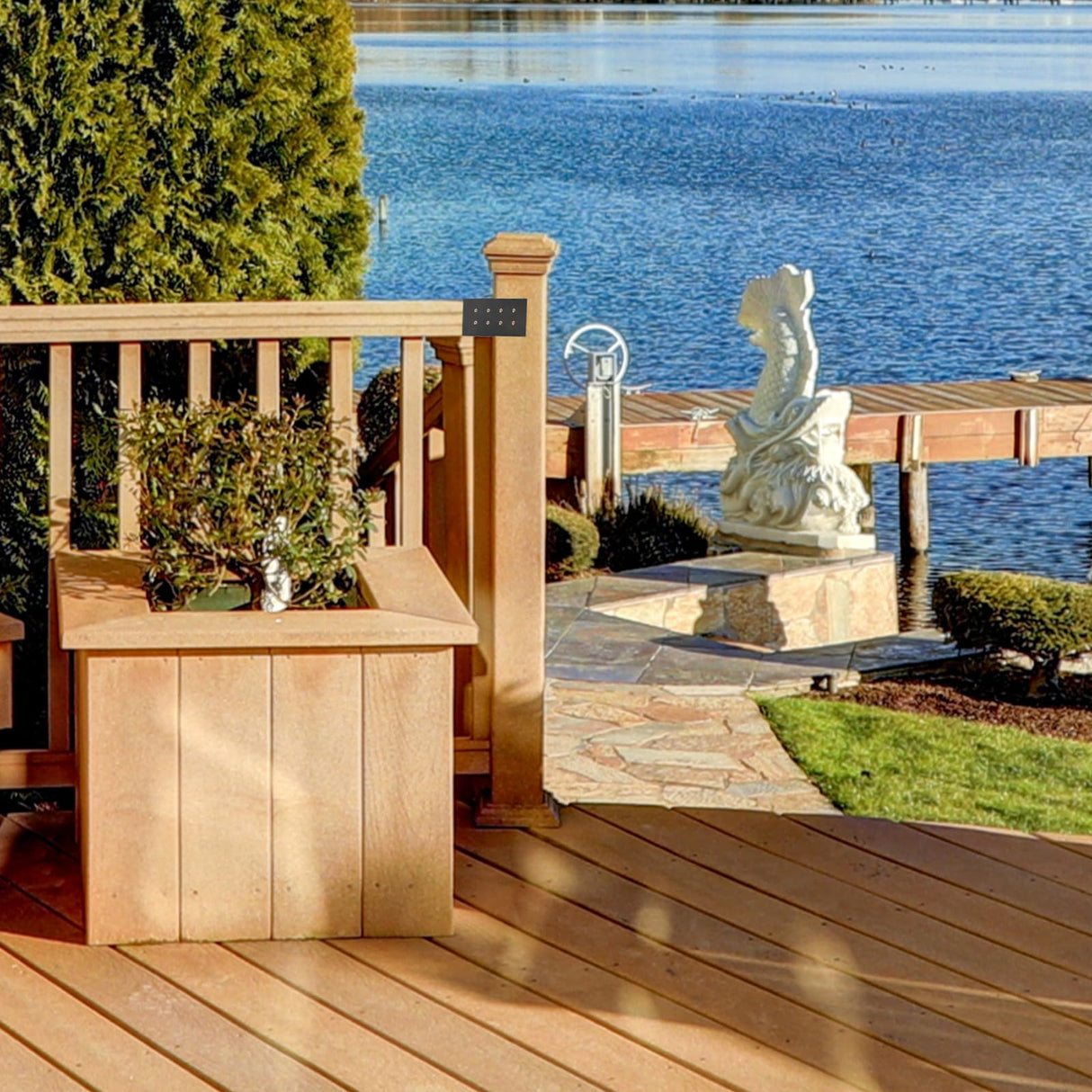 6 PCS Pergola Brackets Kit, Heavy Duty Pergola DIY Brackets Joist Bracket Connector Brace with Screws for 4''x4'' Wood Posts, Beam Support Bracket for Patio, Pergola, Log Cabin, Fence VavoStocks