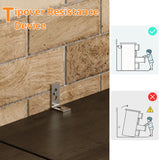 IRONCK Tall Narrow Bookshelf 8 Tiers, Compact Corner Bookcase, Easy to Match for Living Room, Office, Study, Bedroom IRONCK