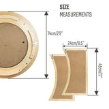 peleya Dart Board Cabinet Set with LED Light; Bristle Dartboard, Built in LED Light, Darts and Chalkboards peleya