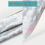 Whaline Christmas DIY Painting by Number Kits Unframed Xmas Tree Oil Painting Canvas Acrylic Filling Painting by Number for Home Party Wall Decoration, 16 x 20 Inch Whaline