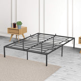 IDEALHOUSE Full Bed Frame with Storage 14 Inch Metal Platform Bed Frame with Steel Slat Support No Box Spring Needed,Mattress Foundation,Easy to Assemble… IDEALHOUSE