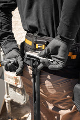 ToughBuilt - Modular Hammer Loop - Durable Hammer Holder/Holster/Catch Clips on Any Belt or Pocket, Extreme-Duty Steel Loop/Metal Ring, Unique Power Cord MGMT, Heavy-Duty Construction - (TB-52) ToughBuilt