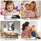 EOBROMD Paint by Numbers Kits for Adults Landscape, DIY Acrylic Paint by Number on Canvas, Painting Kits Adults Oil Paint by Numbers for Home Decor 16x20inch(Without Frame) EOBROMD