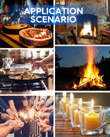 VEHHE Candle Lighter, Electric Rechargeable Arc Lighter with LED Battery Display Long Flexible Neck USB Lighter for Light Candles Gas Stoves Camping Barbecue VEHHE