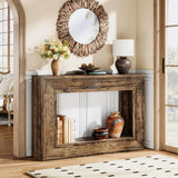 Celaform Console Tables for Entryway, 47.2 Inch Long Sofa Table with Storage, Farmhouse Wood Style Entry Table Behind Couch Table for Living Room, Entrance, Hallway Celaform