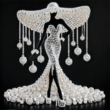 GXGLLPZBY 5D Goddess Diamond Painting Kits for Beginners, DIY Elegant Goddess Diamond Art Kits for Adult, Suitability Full Round Diamond Dot Gem Art Kits, Home Wall Decoration 13.78x13.78 Inches GXGLLPZBY