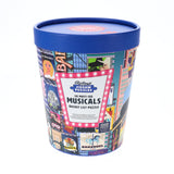 Ridley's: 50 Must-See Musicals Bucket List 1000-Piece Puzzle|Unique Graphics of Popular Broadway Musicals in New York City|Room Décor After Completion|Great Gift for Musical Lovers Ridley's