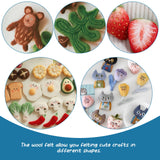 Needle Felting Kit, Needle Felting Starter Kit with Exquisite Green Storage Bag, Wool Roving 18 Colors Set, Needle Wool Felting Tools Kit, Wool Felt Tools for Felted Animal Needle Felting Supplies IMZAY