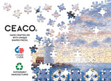 Ceaco - Lighthouse Quilt - 1000 Larger Sized Piece Jigsaw Puzzle Ceaco