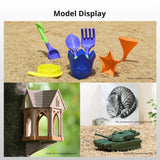 ANYCUBIC PETG Filament 1.75mm Bundle, 3D Printer Filament, Dimensional Accuracy +/- 0.02mm, 1KG Reusable Spool, 10KG Black + White + Grey + Pink + Red + Blue + Green + Orange + Yellow + Purple ANYCUBIC