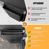 MAIKER Metal Rear Door Storage Box, Door Side Insert Organizer Box Pockets for 2007-2018 Jeep Wrangler JK 4 Door 2pcs(Black) MAIKER OFF ROAD