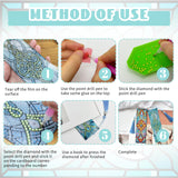 SEREDH 12 Pcs DIY Celtic Diamond Art Bookmarks Kit: 12 Unique Bible-Themed Designs, Acrylic Dotz, Rhinestone Bookmarks with Tassels SEREDH