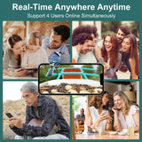 birdsnap Smart Bird Feeder with Camera+Solar Panel 64G SD Card 6-in-1 Perch, 160°View Auto Capture Bird Videos 1080P, AI Identify 10000+ Species Bird birdsnap