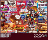 Buffalo Games - Hershey - Deluxe Collage - 2000 Piece Jigsaw Puzzle for Adults Challenging Puzzle Perfect for Game Nights - Finished Size 38.50 x 26.50 Buffalo Games