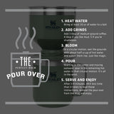 Stanley Perfect Brew Pour Over Set with Camp Mug- Reusable Filter - BPA-Free - Easy-clean Stainless Steel Coffee Maker - Hammertone Green STANLEY
