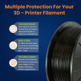 3D-Fuel 3D Filament High Temp Tough Pro PLA+ Midnight Black, 1.75mm, 1 kg +/- 0.02mm Tolerance, Made in USA, Easy to Print and Works with Most 3D Printer Brands 3D-FUEL FUELING YOUR CREATIVITY