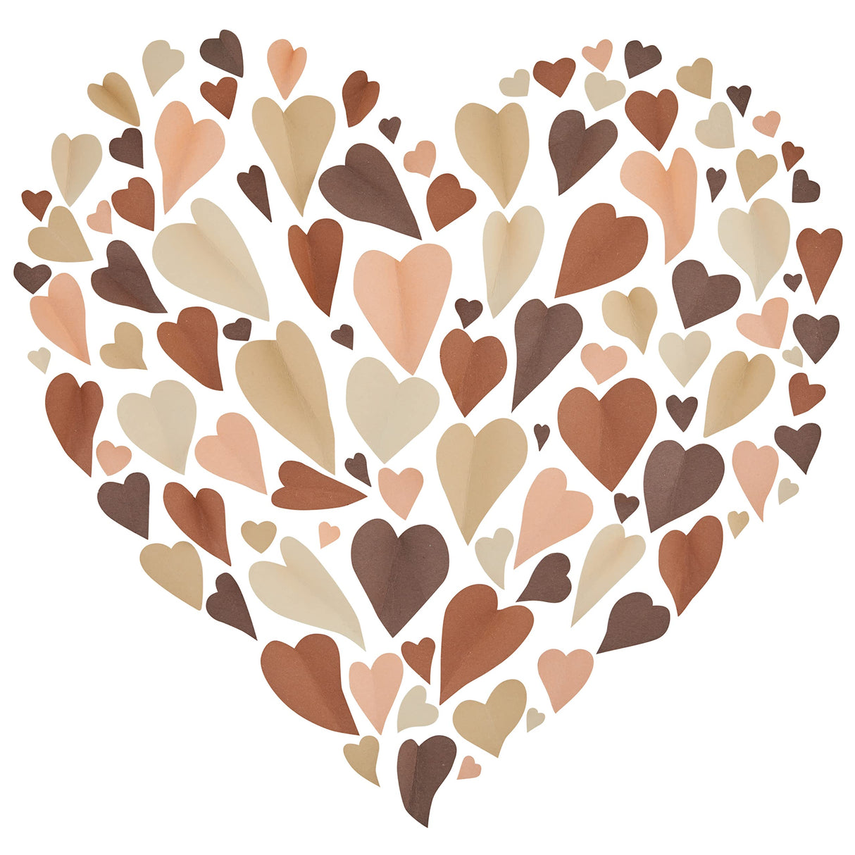 Tru-Ray Shades of Me Construction Paper, 5 Assorted Skin Tone Colors, 9" x 12", 50 Sheets Tru-Ray