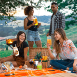 MAFYE Sublimation Glass Blanks With Bamboo Lid, 16OZ Clear Sublimation Beer Can Glass with Glass Straws Present Box Mason Jar Cups Mug Travel Tumbler for Beer, Juice, Soda, Iced Coffee, Drinks(8 PACK) MAFYE