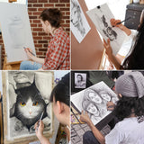 MARTCOLOR Drawing Sketching Pencils Set, 34 Pieces Pro Art Pencil Kit - Graphite Pencils (14B-4H), Charcoal Pencils, Charcoal Sticks, Artist Pencils for Beginners & Pro Artists MARTCOLOR