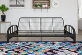 DHP Aiden Metal Futon Frame, Black DHP