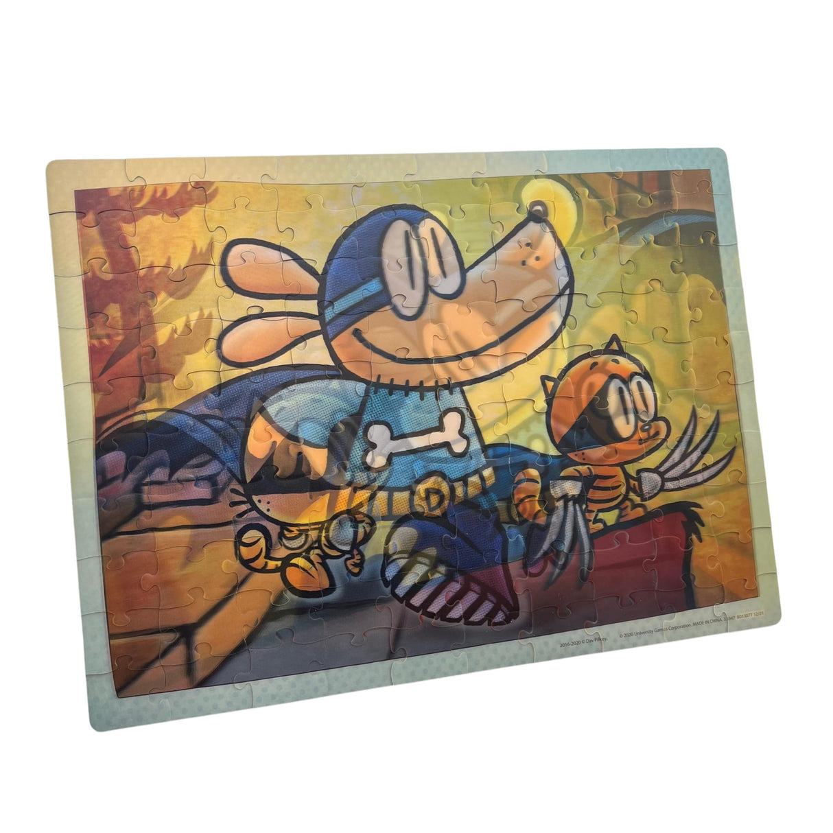 University Games, Dog Man Adventures Lenticular 100 Piece Puzzle University Games