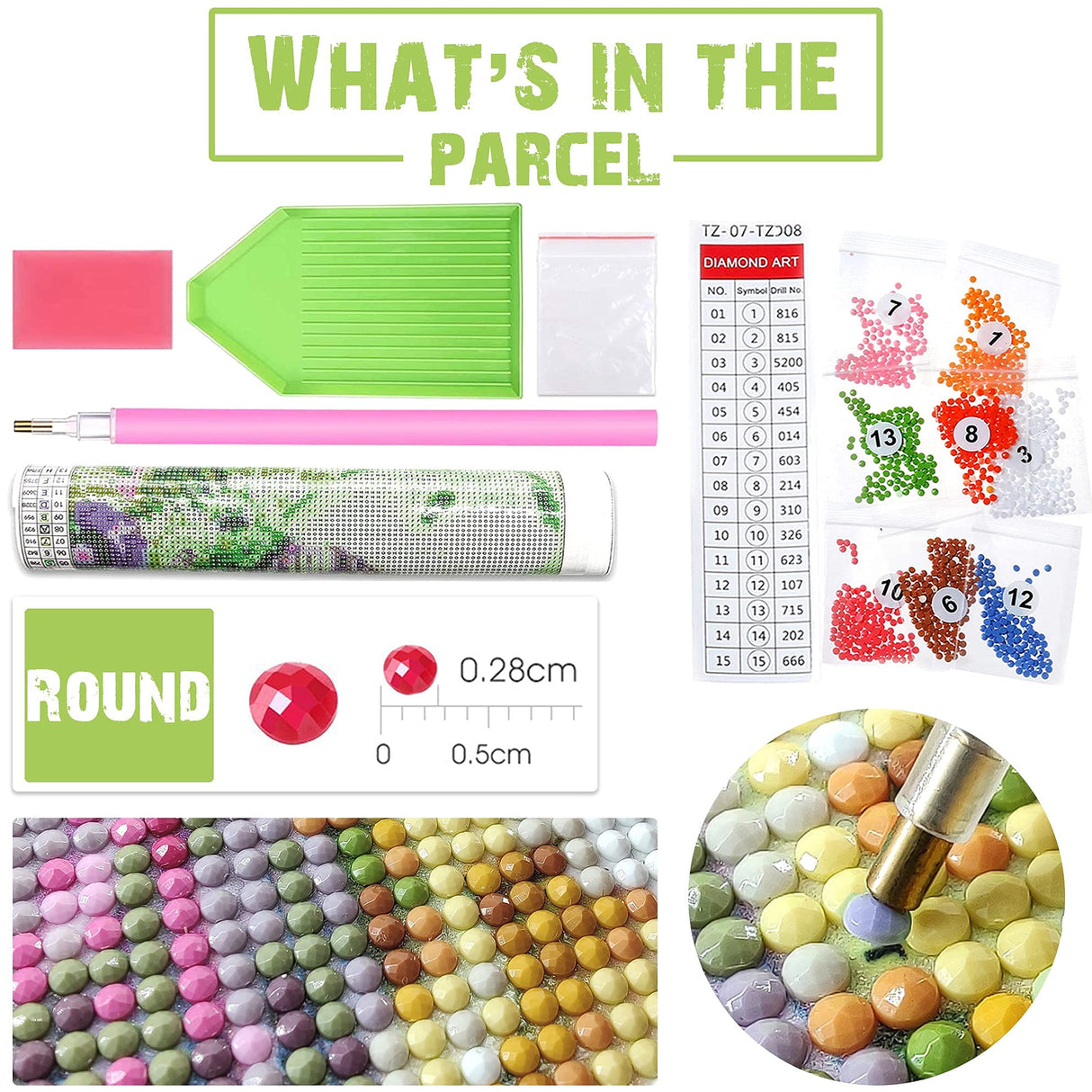 Kaliosy 5D Diamond Art Kits for Adults Fish Girl by Number Kits, Diamond Painting Art Animation DIY Full Drill Crystal Craft Cross Stitch Embroidery Decoration (12x16 inch) 30x40 cm Kaliosy