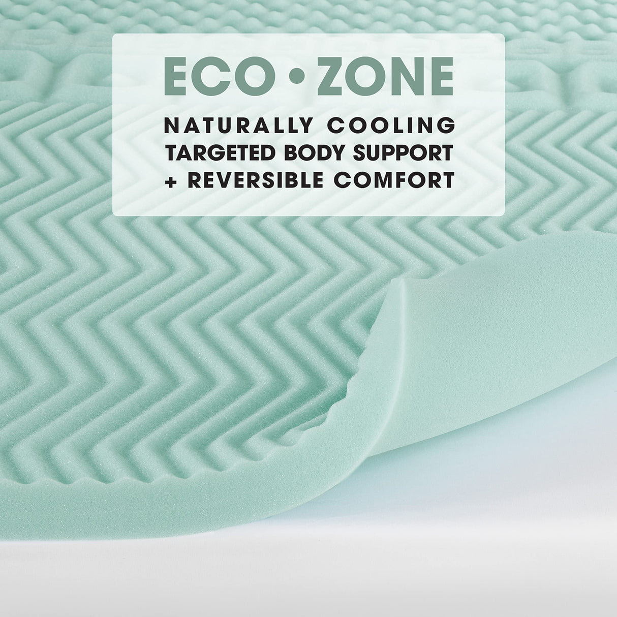 Dream Serenity EcoZone 1.5" Memory Foam Mattress Topper Full Dream Serenity