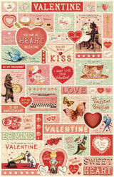 Cavallini Papers & Co. Vintage Valentine 500 Piece Puzzle Cavallini