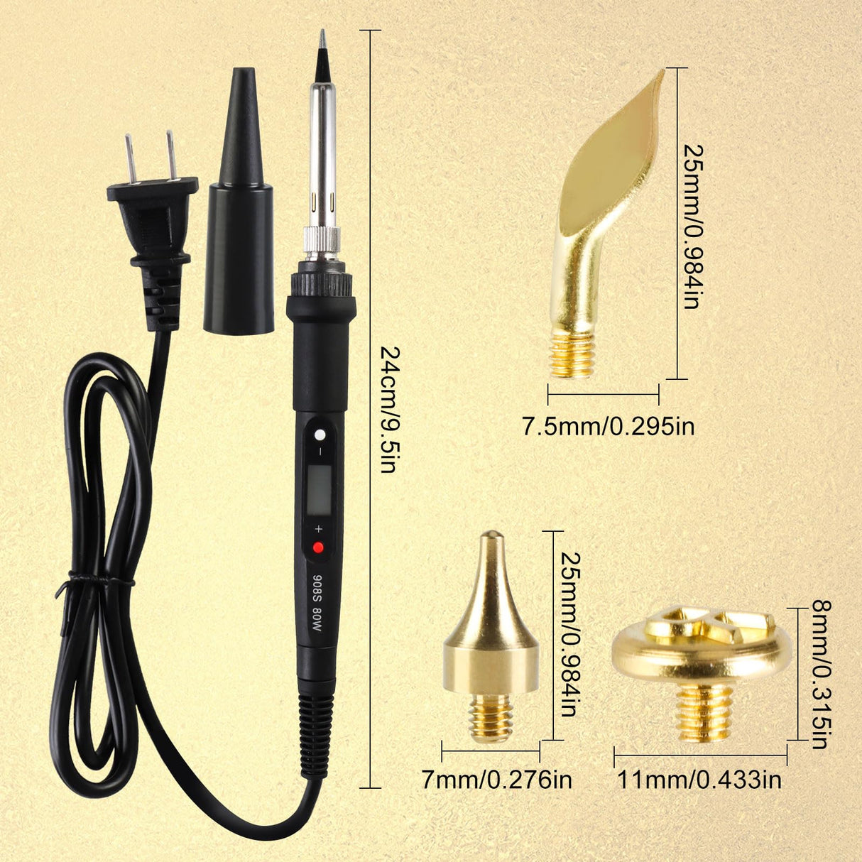 Wood Burning Kit with Letter Stamps,26 Letters Copper Mold DIY Wood Burning Carving Set,DIY Wood Burning Letters Leather Burning Kit,Wood Burning Letters Generic