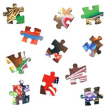 A2PLAY Dog Puzzles for Adults 1000 Piece, Get Your Paws on This Adult Dog Jigsaw Puzzle & Fun Fact Poster, Skill Level: Difficult, Premium Recyclable Materials, 27.5 x 19.7 in A2PLAY